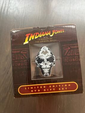 Indiana Jones and the Kingdom of the Crystal Skull DVD Lmtd Edition Gift Set JL